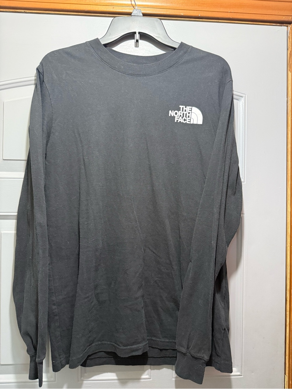 The North Face Black Long Sleeve Logo Shirt (men’s small) -Never Stop Exploring